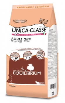 Сухой корм Unica Classe Adult Mini Equilibrium для взрослых собак малых пород с чувствительным пищеварением (Ягненок)